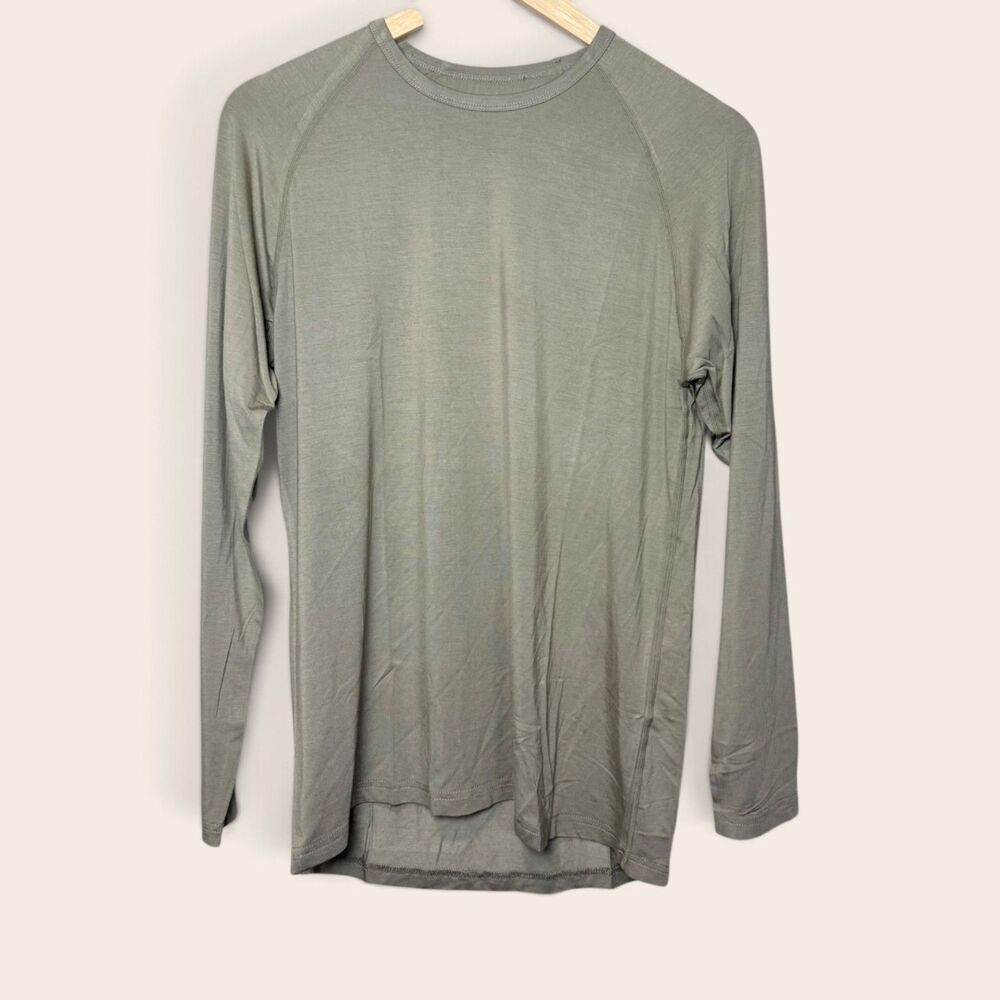 Terra Arma Catalyst Luxe Long Sleeve Shirt S Modal Tactical Layer Khaki Athletic